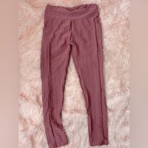 Pink leggings